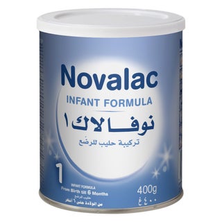 Novalac Stage 1 Baby Milk Formula For 0 To 6 Months 400g