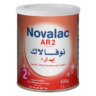 Novalac AR Stage 2 Anti Regurgitation Infant Milk Formula For 6 To 12 Months 400g