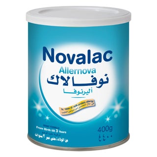 Novalac Allernova Extensively Hydrolysed Baby Milk Formula For 0 To 3 Years 400g