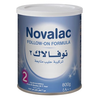 Novalac Stage 2 Follow On Infant Milk Formula For 6 To 12 Months 800g