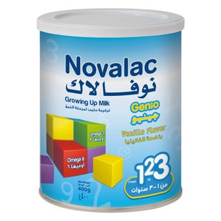 Novalac Genio 123 Stage 3 Growing Up Milk Formula For 1 To 3 Years Toddlers 800g