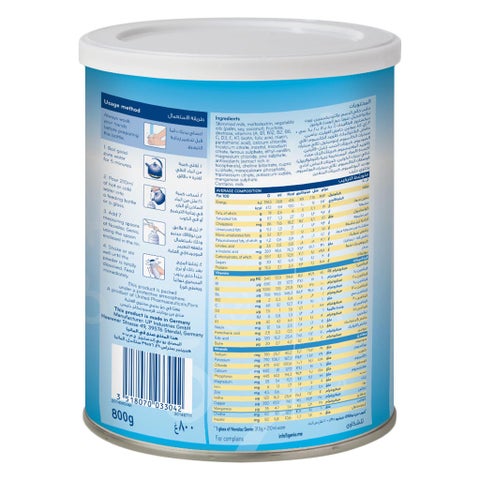 Novalac Genio 123 Stage 3 Growing Up Milk Formula For 1 To 3 Years Toddlers 800g
