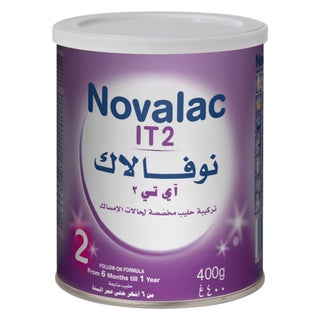 Novalac IT Stage 2 Anti-Constipation Follow On Infant Milk Formula For 6 To 12 Months 400g