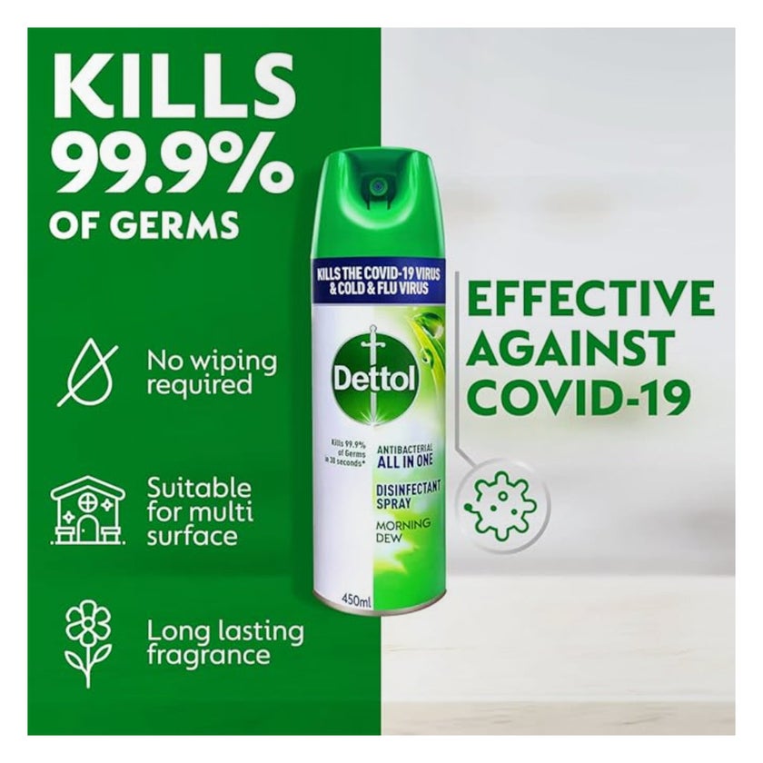 Dettol Surface Disinfectant Spray 450ml