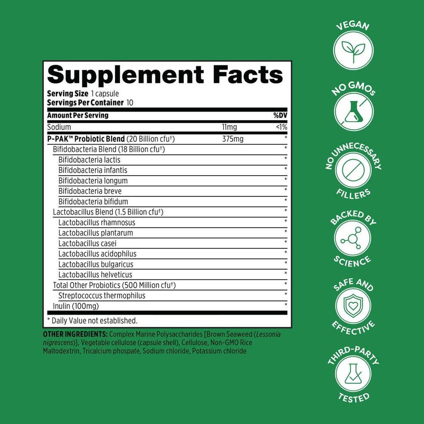 Probulin P-Pack Probiotic Capsules, Pack of 10's