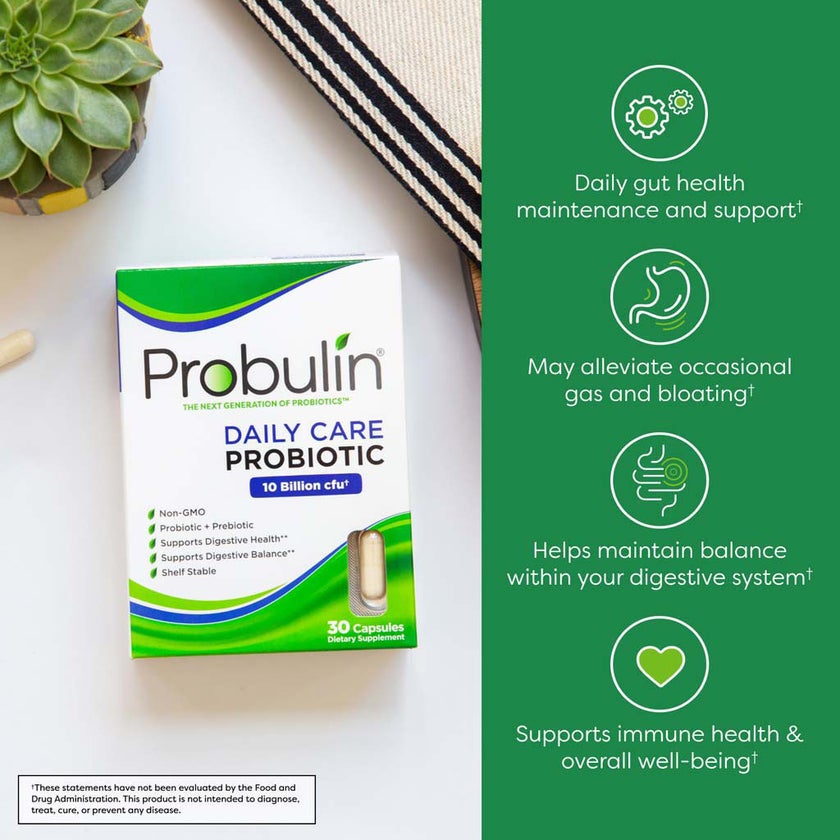 Probulin Daily Care Probiotic Capsules, Pack of 60's