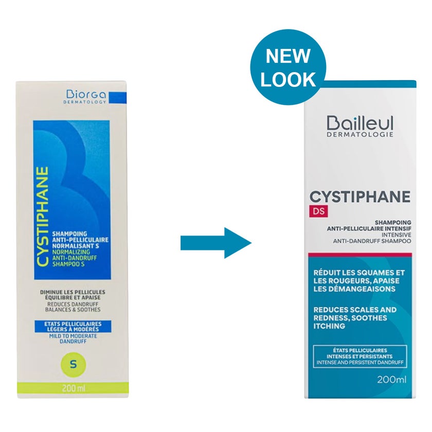 Biorga Cystiphane Anti Dandruff Shampoo S 200ml