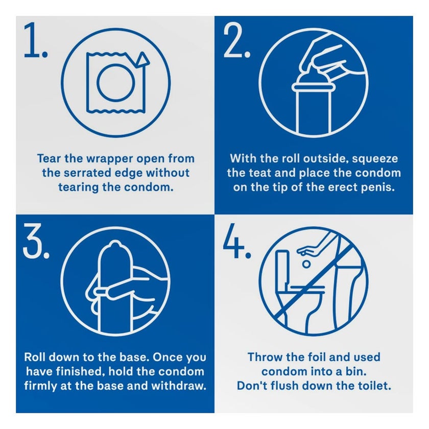 Durex Feel Thin Condoms, Pack of 12's