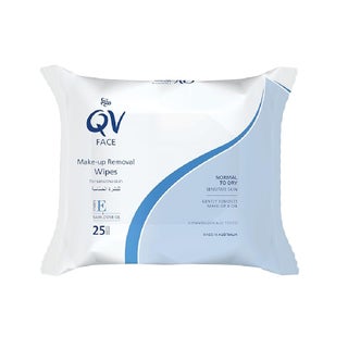 Ego QV Face Make Up Removal Wipes, Pack of 25's