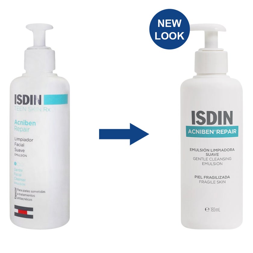 Isdin Acniben Repair Gentle Cleansing Emulsion 180ml