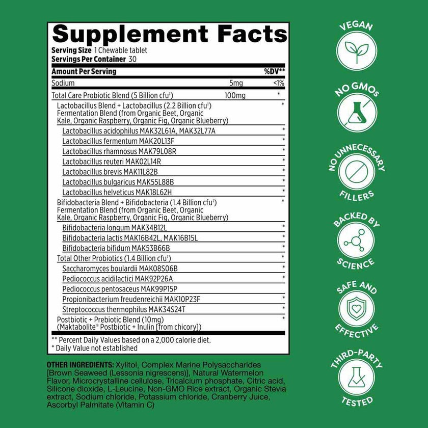 Probulin My Little Bugs Kids Probiotic Chewable Tablets, Pack of 30's