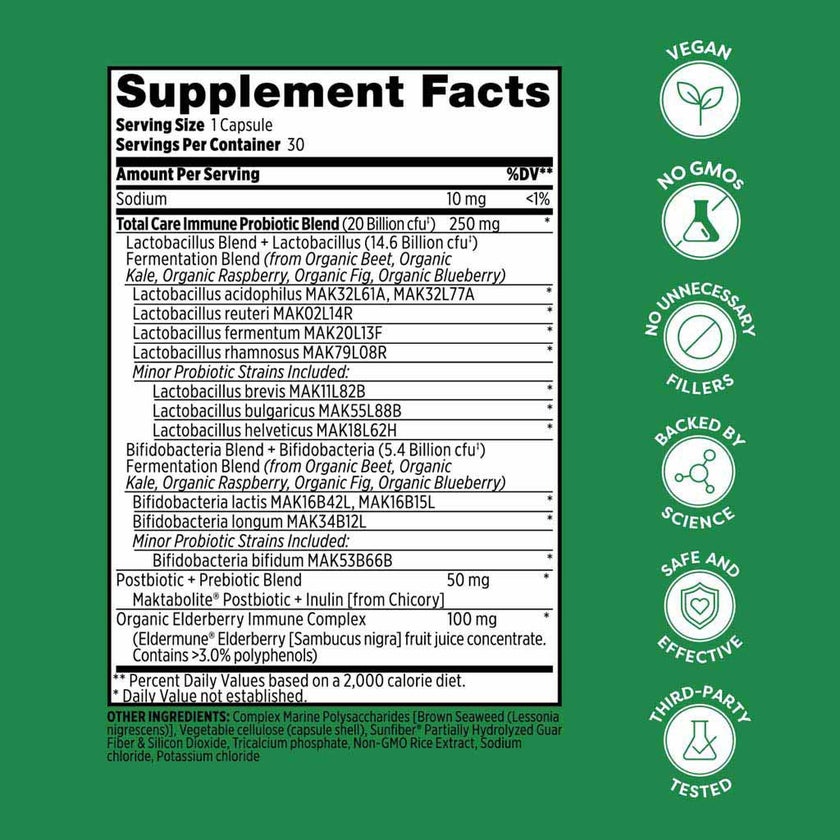 Probulin Total Care Immune Probiotic Capsules, Pack of 30's