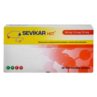 Sevikar HCT 40mg/10mg/25mg Tablets, Pack of 28's