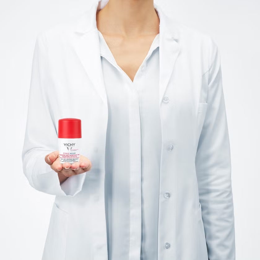 Vichy 72H Stress Resist Anti-Perspirant Roll-On 50ml, Promo Pack of 2's