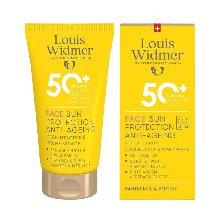Louis Widmer Anti-Ageing Face Sun Protection Cream SPF 50+ 50ml