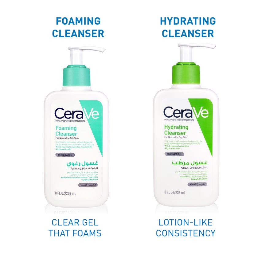 CeraVe Foaming Cleanser For Normal To Oily Skin 236ml