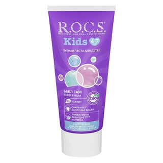 R.O.C.S. Kids 4-7 Bubble Gum Toothpaste 35ml