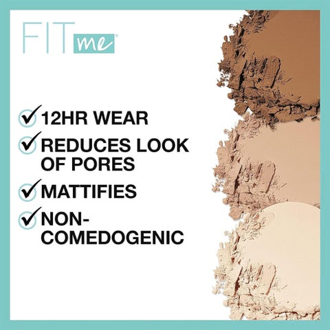 Maybelline Fit Me Matte + Poreless Powder Foundation - Natural Beige/220