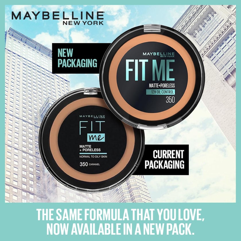 Maybelline Fit Me Matte + Poreless Powder Foundation - Natural Beige/220