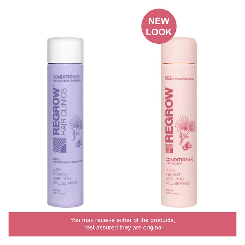 Regrow Step 2 -Strengthen & Moisturise Conditioner For Women 300ml