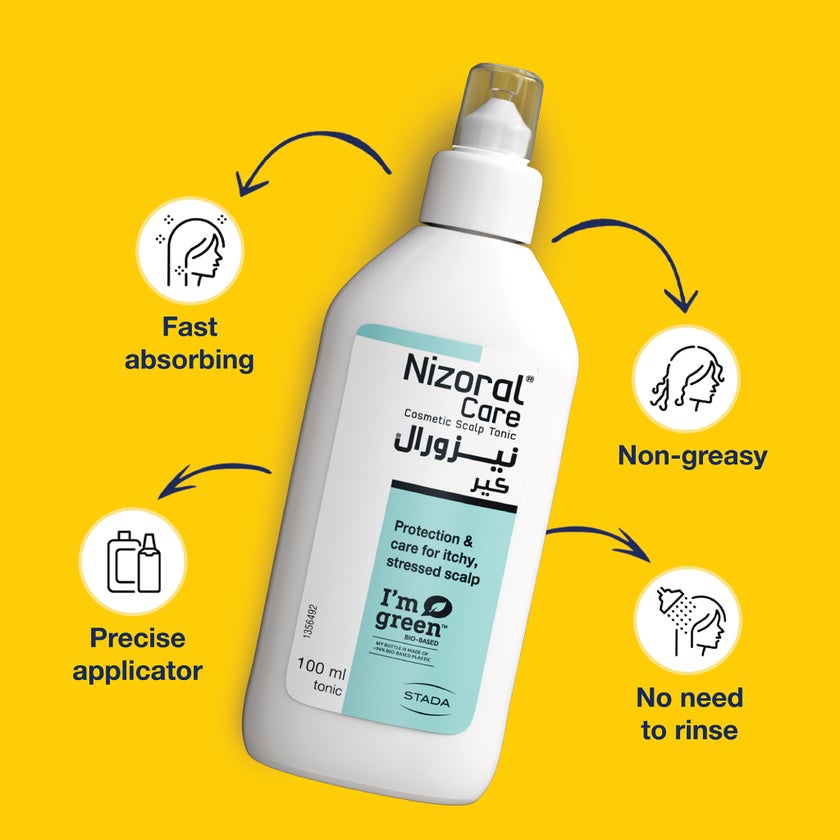 Nizoral Care Leave-In Scalp Tonic For Stressed And Itchy Scalp 100ml