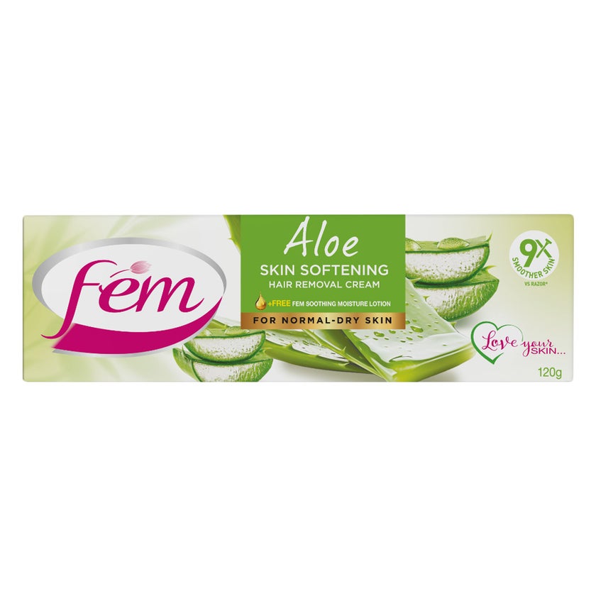 Fem Hair Removal Cream Aloe 120g
