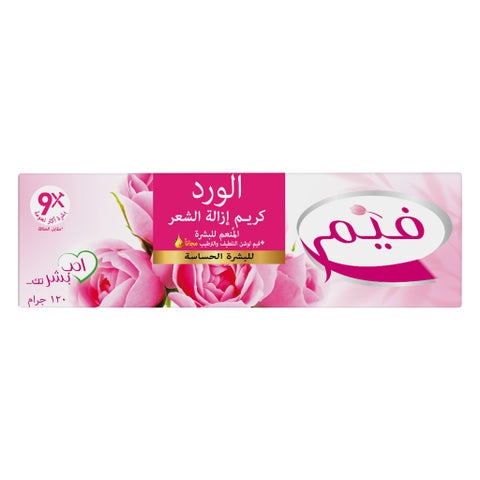 فيم يو إس إيه كريم إزالة الشعر برائحة الورد 120 غم