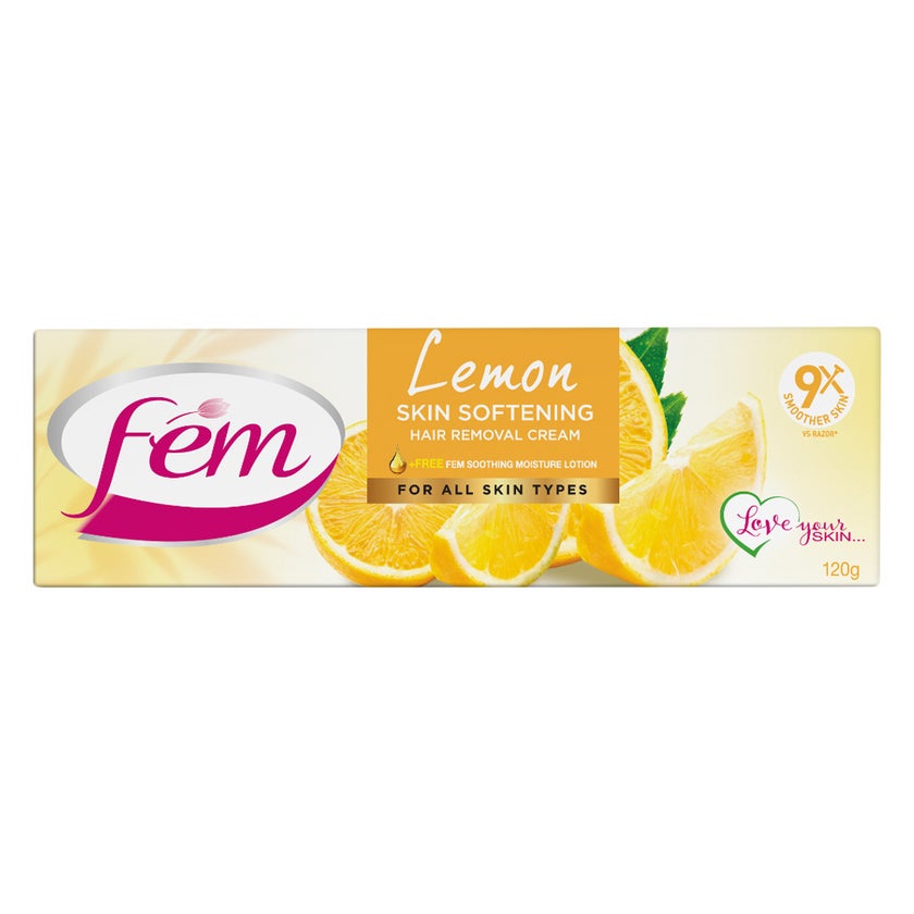Fem Hair Removal Cream Lemon 120g