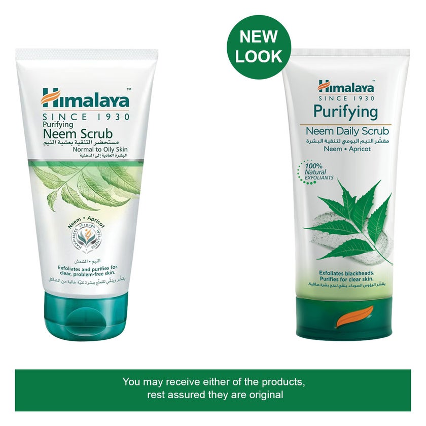 Himalaya Purifying Neem Face Scrub with Apricot 150ml