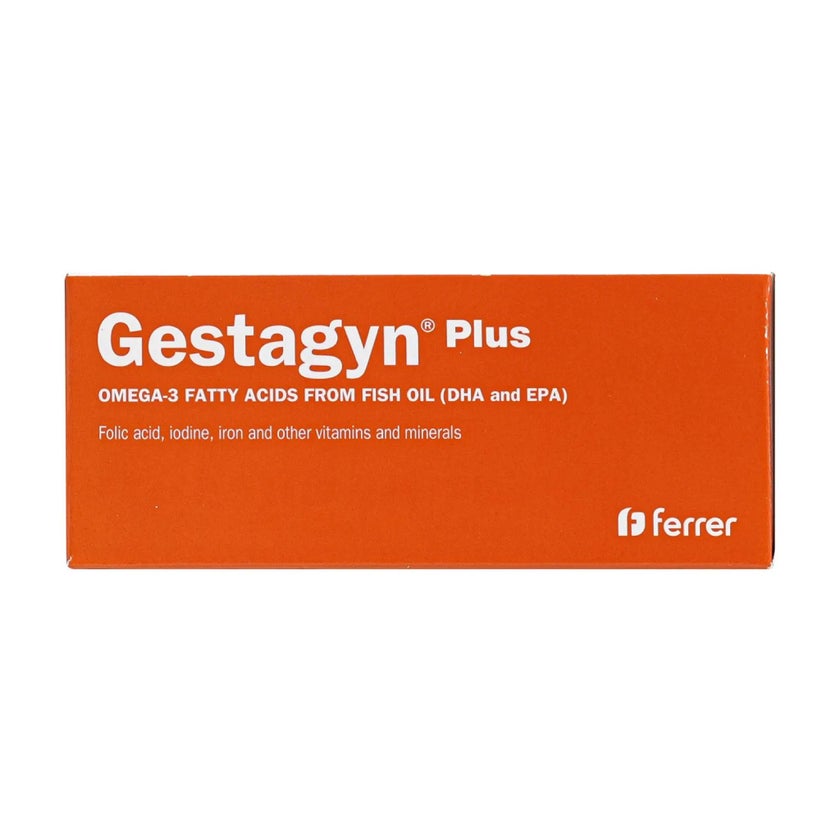 Gestagyn Plus Preconception Support Soft Gelatin Capsules, Pack of 30’s