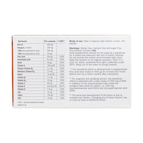 Gestagyn Plus Preconception Support Soft Gelatin Capsules, Pack of 30’s