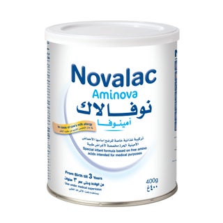 Novalac Aminova Amino Acids Based Infant Milk Formula For 0 To 3 Years 400g