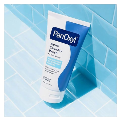 PanOxyl 4% Benzoyl Peroxide Acne Creamy Face & Body Wash 170g