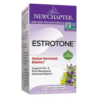 New Chapter Estrotone Chaste Tree Blend Women's Supplement Capsules, Pack of 60's