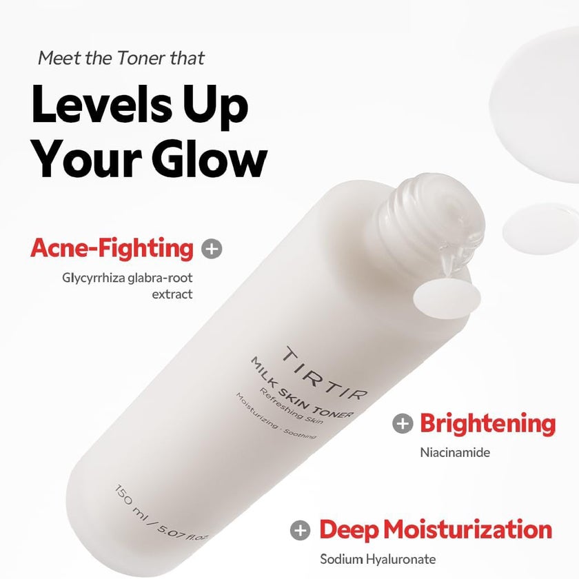 Tirtir Milk Skin Toner For Moisturizing & Soothing Skin 150ml
