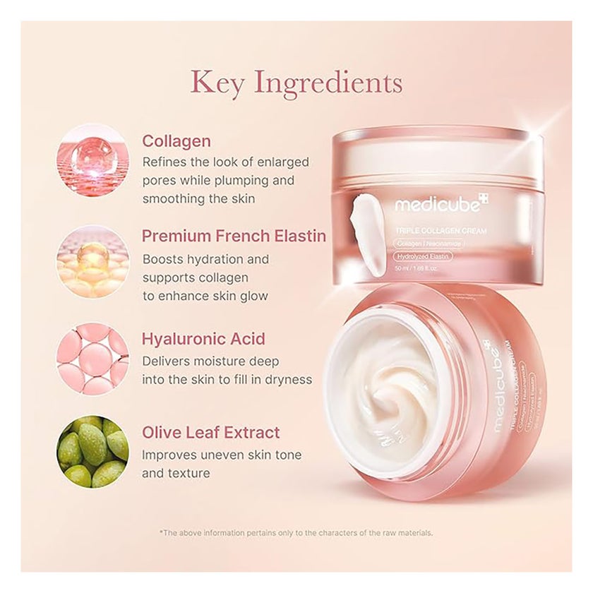 Medicube Triple Collagen Face Cream 4.0 For All Skin Types 50ml