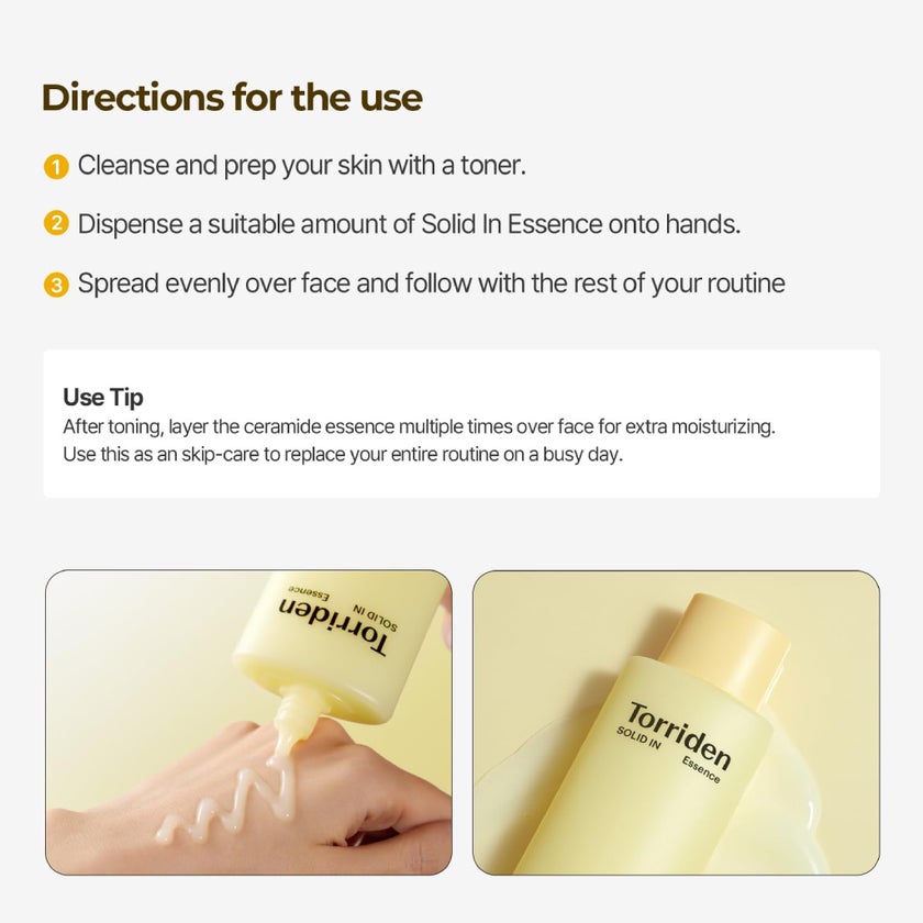 Torriden Solid In 5D Ceramide All Day Essence 100ml