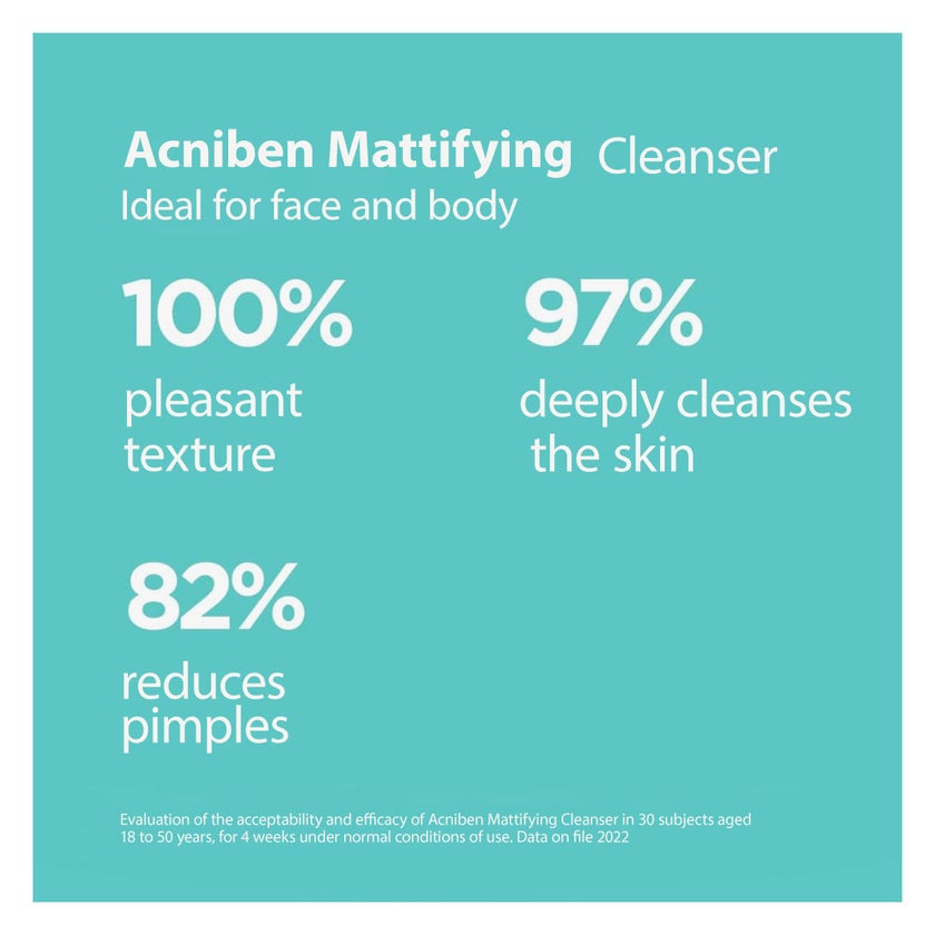 Isdin Teen Skin Acniben Mattifying Cleanser Gel 400ml