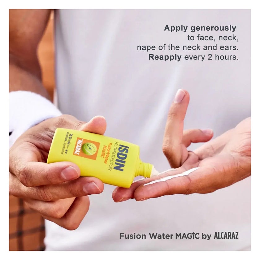 Isdin Fotoprotector Fusion Water Magic Alcaraz SPF50 Sunscreen 50ml