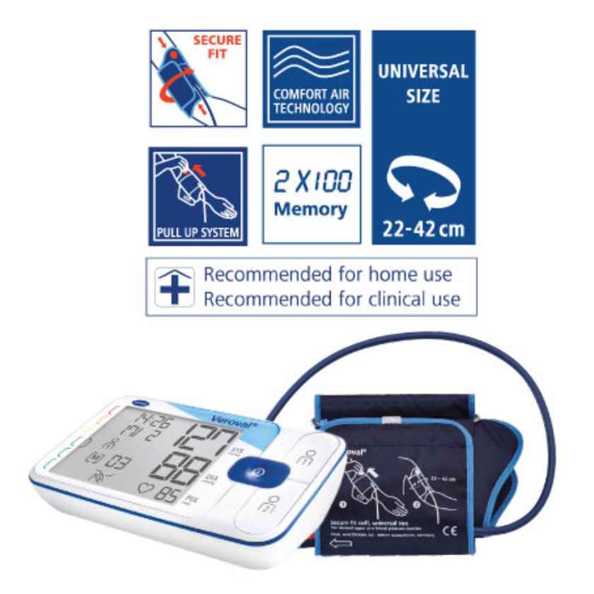 Hartmann Veroval Upper Arm Blood Pressure Monitor