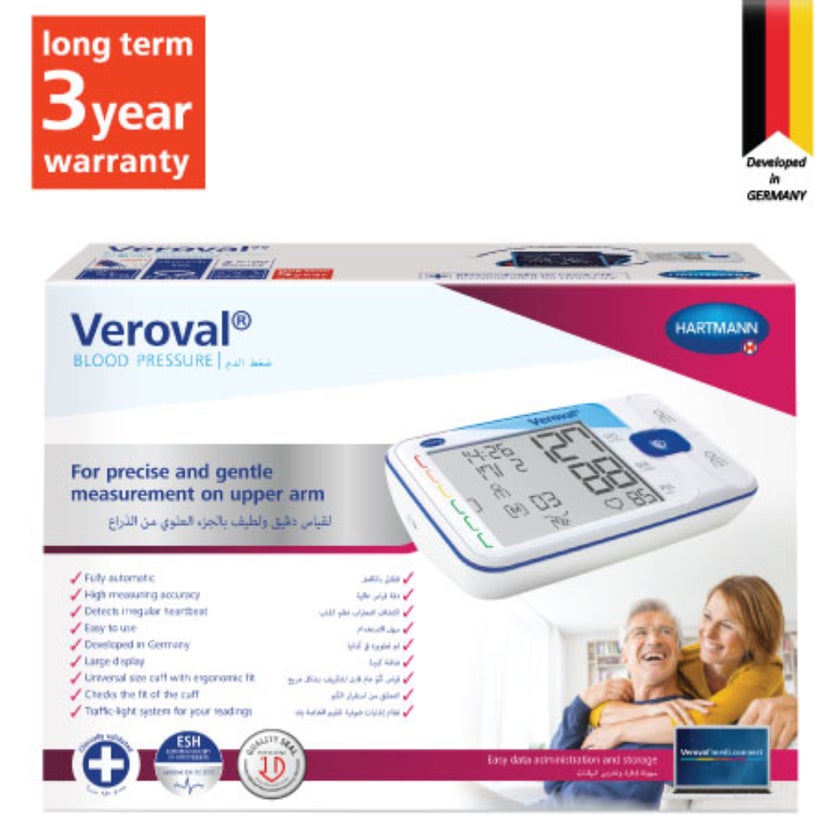 Hartmann Veroval Upper Arm Blood Pressure Monitor