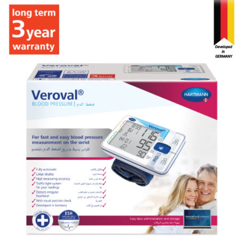 Hartmann Veroval Wrist Blood Pressure Monitor