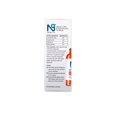Rowan Bioceuticals No.9 Vitamin C Face Serum 15ml