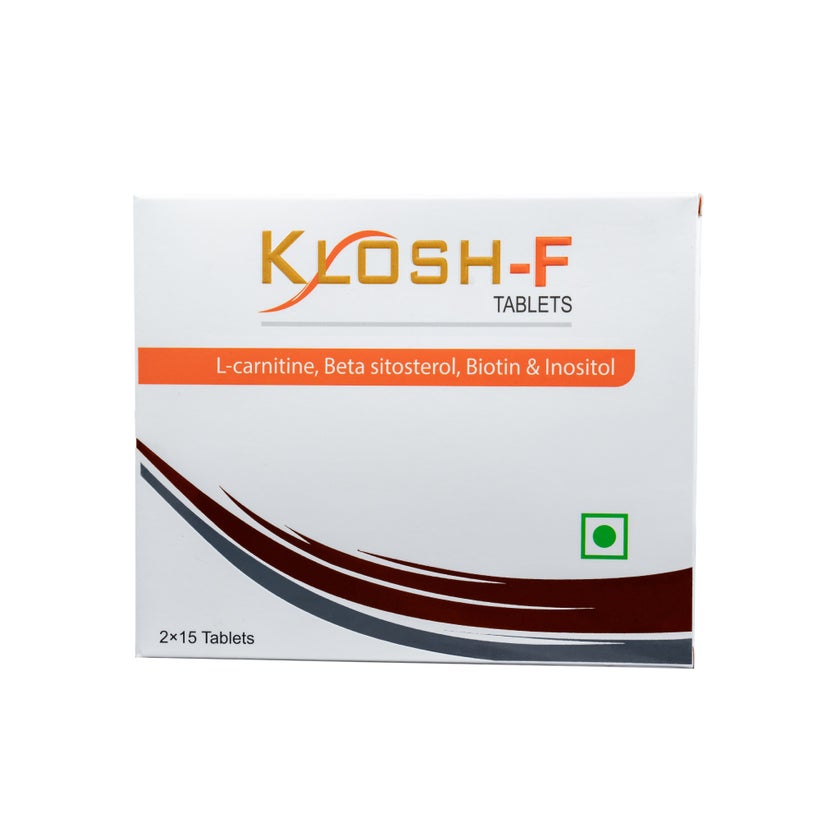Rowan Bioceuticals Klosh-F Supplement Tablets For Women, Pack of 30's