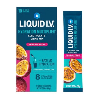 Liquid I.V. Hydration Multiplier Electrolyte Drink Mix - Passion Fruit Flavor, Pack of 10's