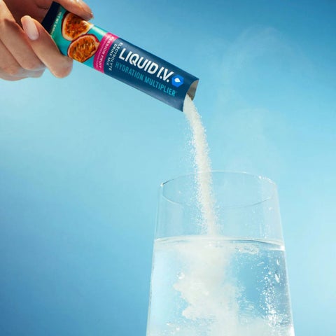 Liquid I.V. Hydration Multiplier Electrolyte Drink Mix - Passion Fruit Flavor, Pack of 10's