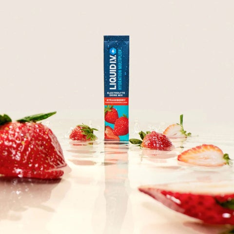 Liquid I.V. Hydration Multiplier Electrolyte Drink Mix - Strawberry Flavor, Pack of 10's