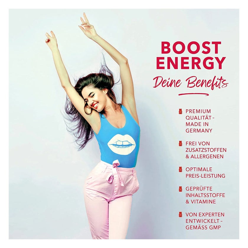 Ivybears Boost Energy Adult Gummies, Pack of 60's