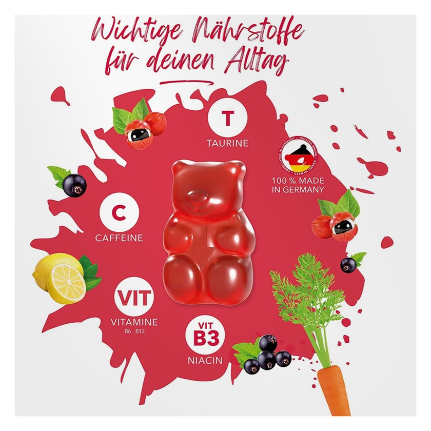 Ivybears Boost Energy Adult Gummies, Pack of 60's