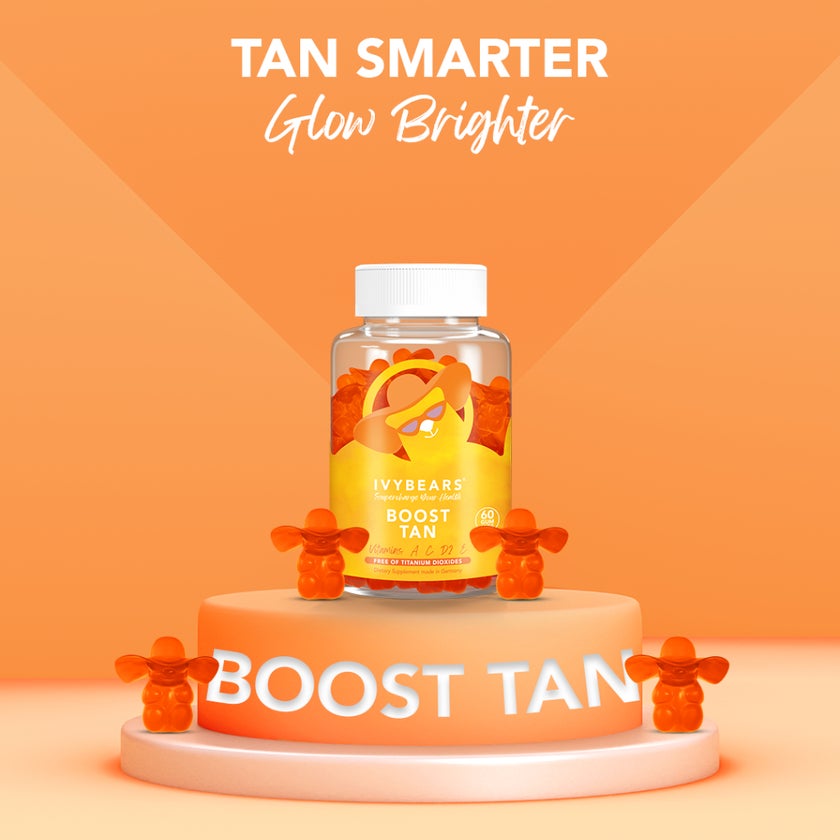 Ivybears Boost Tan Adult Gummies, Pack of 60's